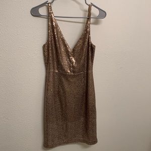 Lulu’s women’s sequin cocktail dress - medium